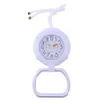 thumbnail image 4 of Reloj de Pared de 2 Piezas, Reloj Colgante de de con Gancho para de Toalla, Pantalla de 12 Números árabes, Fácil Lectura BLESIY Reloj de pared Reloj de baño, 4 of 7