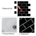 thumbnail image 6 of clevermosaics Marble Vinyl Peel and Stick Tile for Kitchen Backsplash, 12" x 12", Pack of 10, 6 of 6