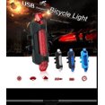 thumbnail image 1 of Luz Trasera Bici Led Advertencia de Seguridad Recargable USB DaraBaby D0121, 1 of 7