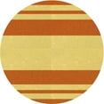 thumbnail image 1 of Ahgly Company Machine Washable Indoor Round Transitional Bright Gold Yellow Area Rugs, 8' Round, 1 of 7
