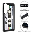 thumbnail image 2 of WIRESTER Shockproof Soft Rubber Cover Case for Samsung Galaxy S26 Ultra 6.9" 2026, Retro Black Cassette Tape Hip Hop, 2 of 5