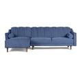 thumbnail image 2 of Sala Modular Sofá Cama Reversible Makora Velvet Azul Scotch, 2 of 9