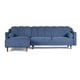 thumbnail image 2 of Sala Modular Sofá Cama Reversible Makora Velvet Azul Scotch, 2 of 9