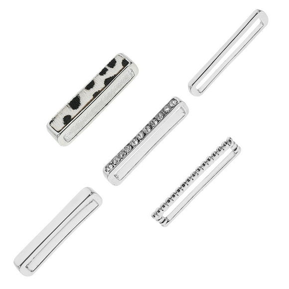 MasteelfCA 5 Pcs Boucles d'Anneau de Bracelet de Montre Créatives Breloques de Bracelet Élégantes Breloques de Bracelet