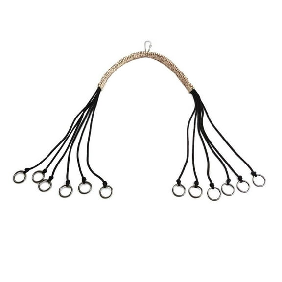 kesoto Duck Call Lanyard Paracord Outdoor Gear Accessories,Woven Goose Call Carry with Loops for Goose Calls Duck Call Squirrel Bird