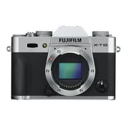 Fujifilm X Series X-T10 - Digital camera - mirrorless - 16.3 MP - APS-C - 1080p - 3x optical zoom 18-55mm R LM OIS lens - Wi-Fi - silver