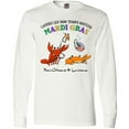 thumbnail image 3 of Inktastic Laissez Les Bon Temps Rouler Mardi Gras Partying Seafood Long Sleeve T-Shirt, 3 of 5