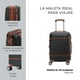 thumbnail image 2 of Maleta de Cabina ABS Cairo 20" Negro/Café, Ligera y Resistente, 2 of 8