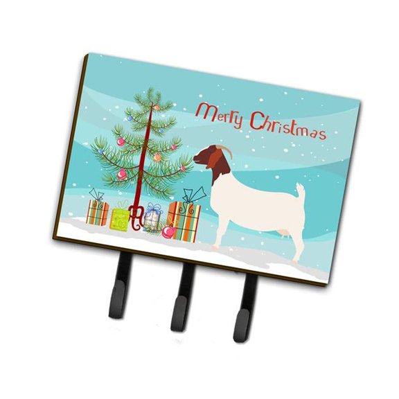 Carolines Treasures BB9253TH68 Boer Goat Christmas Leash or Key Holder