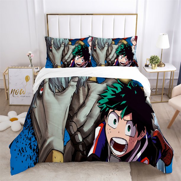 Novelty My Hero Academia Bedding Bed Set Twin Full Queen King Size 1