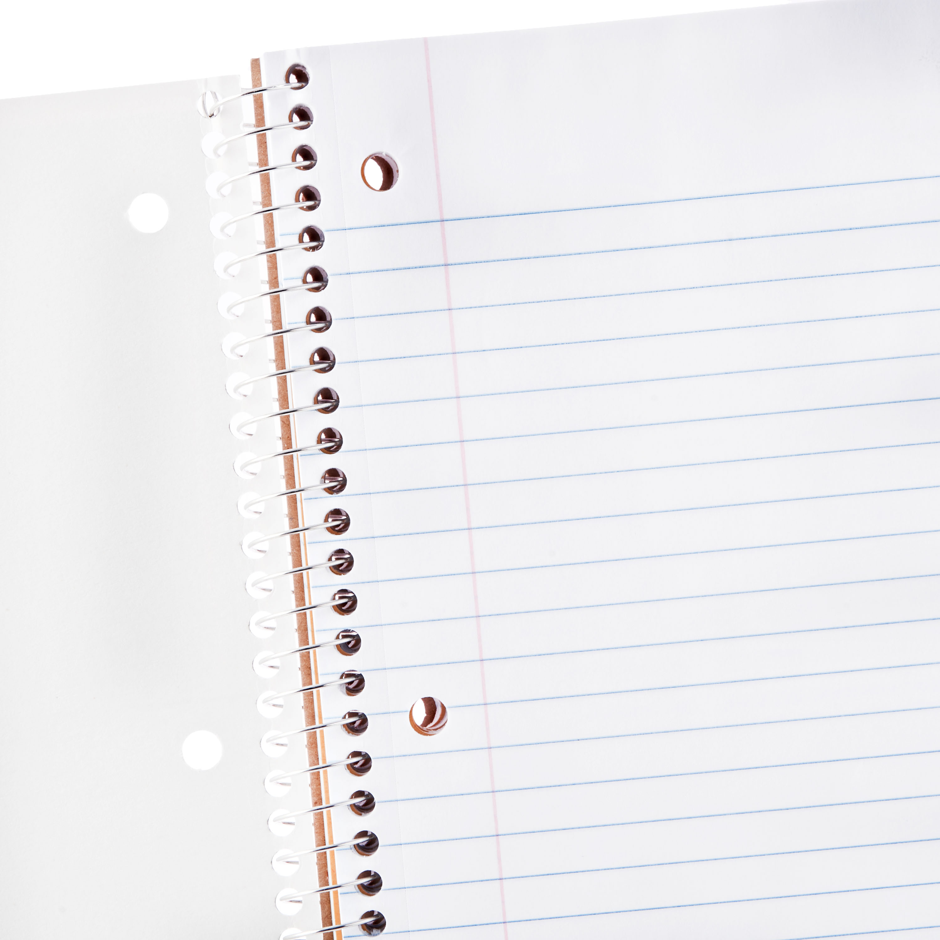 Cuaderno espiral Pen + Gear de 3 materias, rayado ancho, amarillo, 10.5" x 8", 120 páginas 4