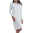 thumbnail image 1 of Gemsli Womens Modal Shell Slip à Manches Longues, 42, 43 Pouces Blanc, 1 of 4