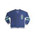 thumbnail image 5 of Lilo and Stitch Girls Varsity Cardigan Sweater with Long Sleeves, Sizes 4-16, 5 of 6