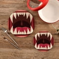 thumbnail image 2 of SKYSONIC 3D Monster Funny Pot Holders Trivets, 2 Pcs Heat Resistant Trivets,Cute Red Cotton Thread Weave Mats for Hot Pads Pans Pot Bowl Teapot for Kitchen Decor, 2 of 7