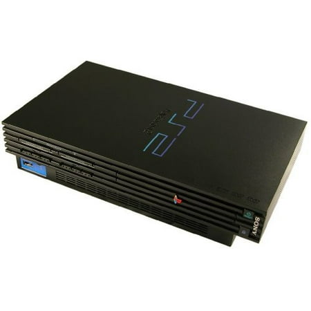 Refurbished Black PlayStation 2 PS2 Fat Console (Ps2 Best Console Ever)