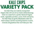 thumbnail image 3 of Rhythm Superfoods Kale Chips, Variety Pack, Original/Zesty Nacho/Kool Ranch/Mango Habanero (MH) 2 Ounce (Pack of 4), 3 of 3
