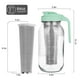 thumbnail image 2 of Cafetera Cold Brew QHH, jarra de cristal de boca ancha de 1,9 L, 2 of 7