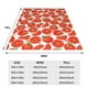 thumbnail image 3 of Balery Tomatoes Manta de Felpa Suave y Acogedora – Cobija de Franela Aterciopelada para Cama, Lavable y Cálida para Sofá, Mascotas, Transpirable-50"x40", 3 of 7