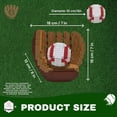 thumbnail image 2 of Set de bloques de construcción Snaptor de pelota y guantes de béisbol, 1485 piezas, 2 of 8