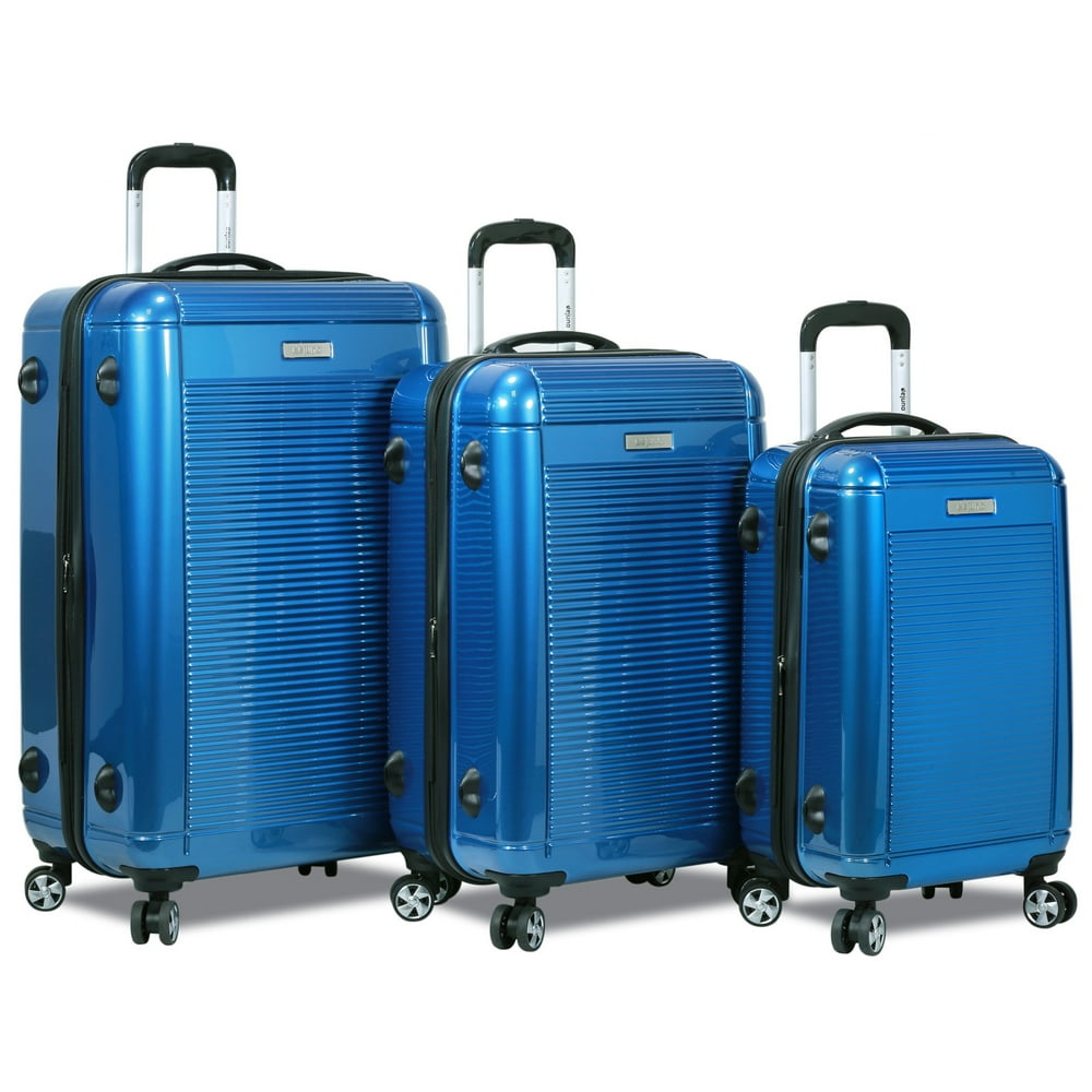 Dejuno Dejuno Contour 3 Piece Hardside Spinner TSA Lock Luggage Set