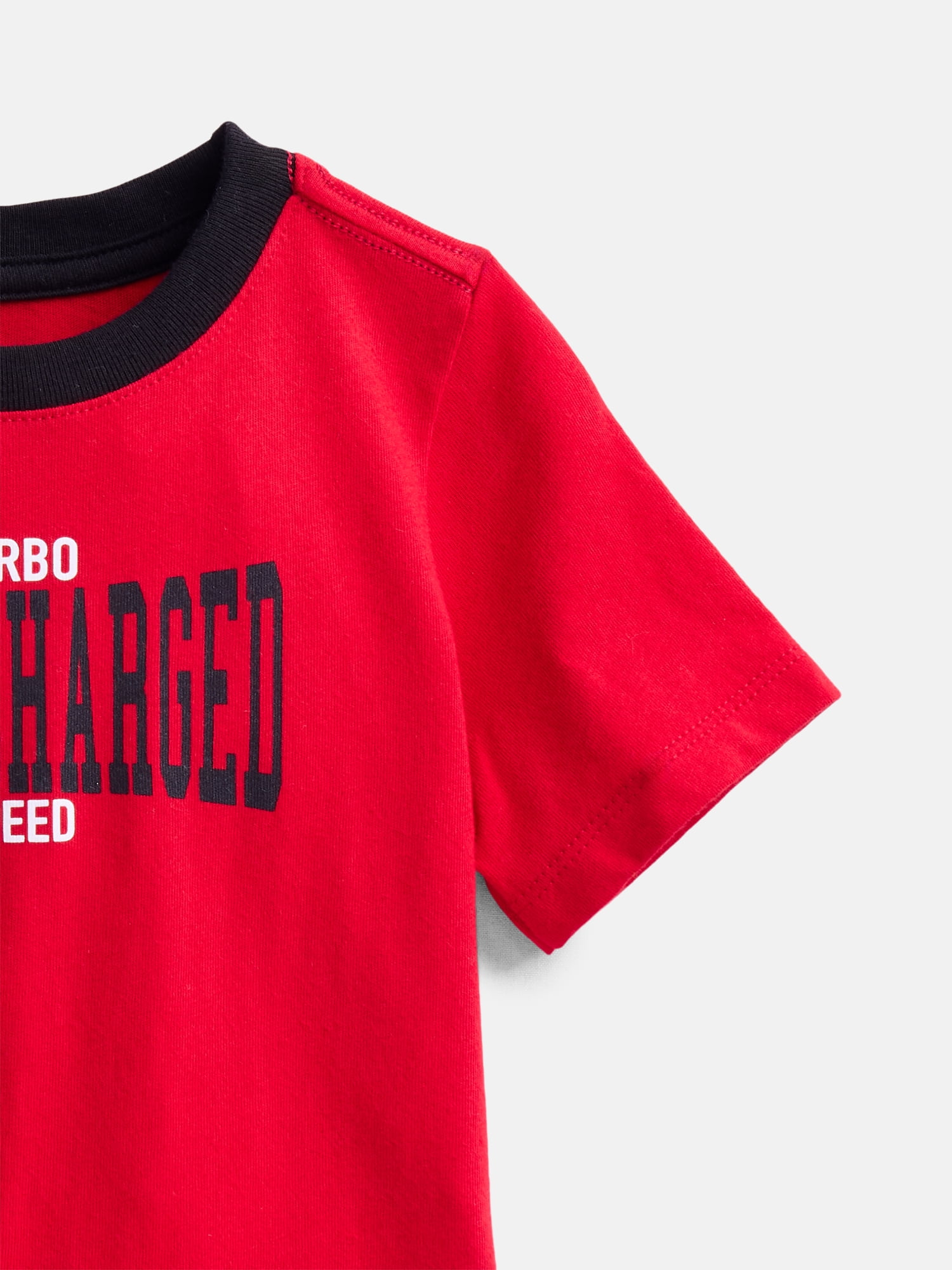 Wonder Nation Toddler Boys Graphic Tee with Short Sleeves, Sizes 18M-5T
