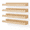 Wood-16.5 Inches, variant on Wood 36 Inches Floating Shelves 4-pack Wall Mount Storage Organizer