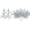Silver, variant on LSLJS Christmas Artificial Branches Pine Needles 24Pcs PVC Winter Snow Flocked Branches Multi-purpose False Christmas Tree Leaves Scene Layout Packaging Gifts Prop DIY Crafts Christmas Decorations