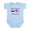 Sky Blue, variant on CafePress - Made In America With Thai Parts Body Suit - Baby Light Bodysuit, Size Newborn - 24 Months