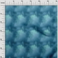 thumbnail image 3 of oneOone Polyester Lycra Teal Blue Fabric Tie Dye Sewing Fabric By The Yard Printed Diy Clothing Sewing Supplies 56 Inch Wide, 3 of 6