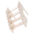 thumbnail image 3 of OATIPHO Beige Wooden Hamster Ladder for Decor Natural Material Safe Exercise, 3 of 8