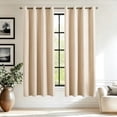 thumbnail image 5 of HBYJLZYG Blackout Insulated Curtain, Room Darkening No Drill Window Drapes 59"x63", 5 of 6