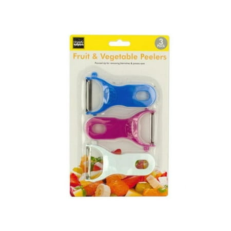 

Kole Imports HH354-16 Fruit & Vegetable Peelers Set - Pack of 16