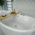 thumbnail image 6 of Dreamline BTMO6636WFXXC00 Montego 66" Freestanding Acrylic Soaking Tub - White, 6 of 12