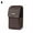 Brown vertical wallet, variant on Fashion Small Waist Bag PU Leather Phone Bag Pouch Case Belt Casual Pack-NEW