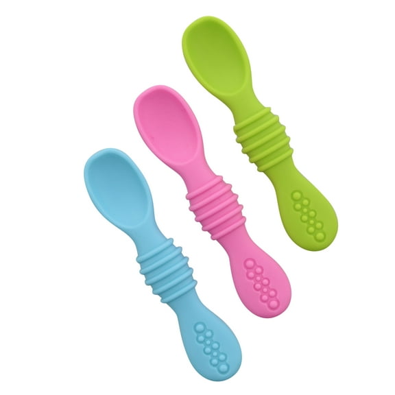 Acorn Baby Infant Spoons - Baby Spoons Encourages Babies to Eat on Their Own