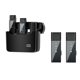 thumbnail image 2 of Ganfancp Micrófono de Solapa Inalámbrico , 2 Mini Micrófonos con Pantalla Digital Micrófono de Solapa Inalámbrico para Android / Ios Grabación de Vídeo, Entrevista, Vlog (Negro) Ofertas Flash Liquida, 2 of 7