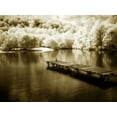 thumbnail image 2 of Hausenflock, Alan 14x12 Gold Ornate Wood Framed with Double Matting Museum Art Print Titled - Mint Springs Lake IV, 2 of 4