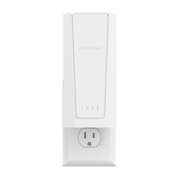 NETGEAR WiFi 7 Range Extender (EXS18) – BE3600 Dual-band Wireless Internet Signal Booster & Repeater (up to 3.6 Gbps speed) - Add up to 1,200 sq. ft., 40 devices – WPA3 Security, Smart Roaming, One W