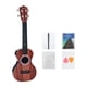 thumbnail image 1 of Ukelele de juguete para niños de 21 pulgadas, instrumento musical para principiantes, ideal para niños de 3, 4, 5, 6 y 10 años. veta de madera roja, 1 of 9