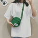 thumbnail image 4 of Mujer Lienzo Patchwork Bandolera Casual Mini Bolsos (verde), 4 of 9