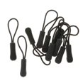 thumbnail image 2 of 30 Tirador de Cremallera Antideslizante, Cremallera, Remolque de Extension de Cremallera, Y para Mochila, Chaqueta, Etc. - Negro, 2 of 7