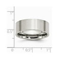 thumbnail image 2 of Stainless Steel Flat 8mm Brushed Band, 2 of 8