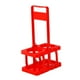 thumbnail image 4 of Portabotellas de agua deportiva shamjiam plegable rojo con asa para 2 botellas, 4 of 8
