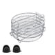 thumbnail image 5 of Rejilla para freidora de aire, rejilla para parrilla, rejilla para barbacoa, rejilla deshidratadora Universal de 8 pulgadas, accesorios para freidora Estante y accesorio, 5 of 8