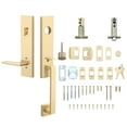 thumbnail image 3 of Sure-Loc Tn507-Bs Turin One Piece Single Cylinder Keyed Entry Handleset - Brass, 3 of 4