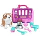 thumbnail image 1 of Set perro de peluche con estetica y transportadora y efectos de sonido y movimientos Play set  HC118, 1 of 5