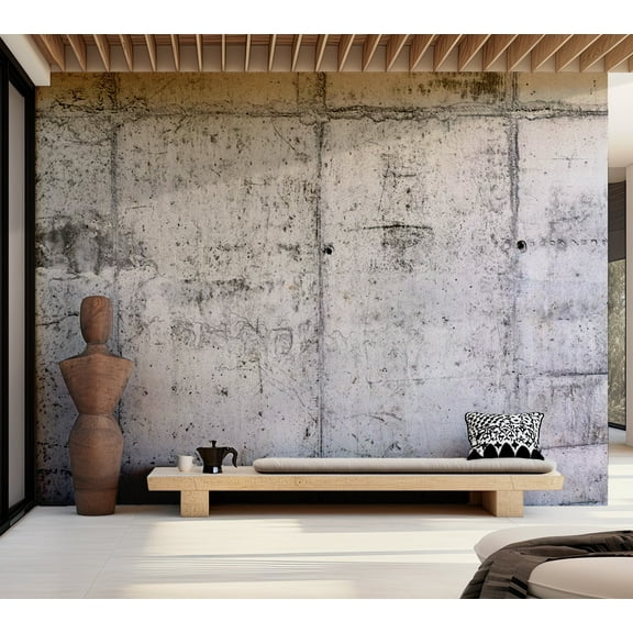 Tiptophomedecor Background & Patterns Wallpaper Wall Mural - Concrete Wall