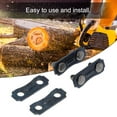 thumbnail image 4 of 12 Sets Chainsaw Chain Links Repair Part Size 3/8LP Pitch - .050 Gauge, 4 of 9