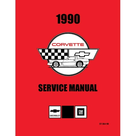 Detroit Iron OEM 1990 Chevrolet Corvette Service Manual (Chassis & Body)