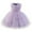 Purple, variant on Girl Dresses Princess Sleeveless Bridesmaid Kids Party Dresses Tulle Birthday Prom Ball Wedding Flower Girls Dress Purple 3-4 Years